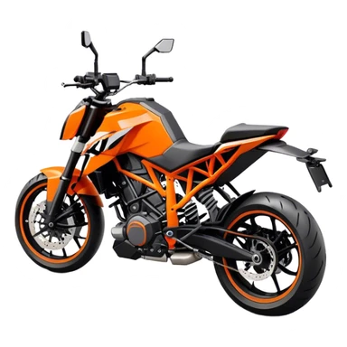 KTM Duke 790 motorcycle sticker