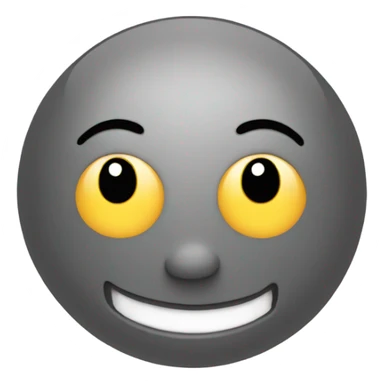 Emoji Face with stars emoji instead of eyes sticker