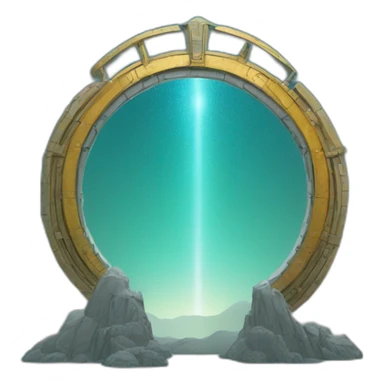Stargate porte des étoiles sticker