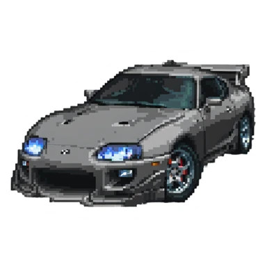 Toyota Supra 1980s sticker