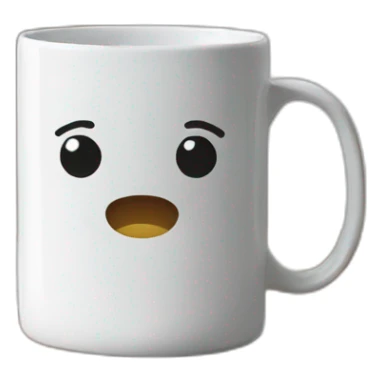 glass coffee mug sticker