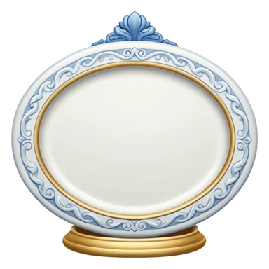 porcelain base pretty  sticker