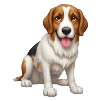 Großer Schweizer sennenhund e sticker