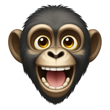 MACACO ESPERTO E SORRIDENTE sticker