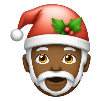 christmas peppermint sticker