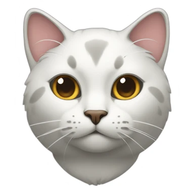fit cat sticker