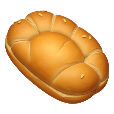 bread loaf taking a nap sticker