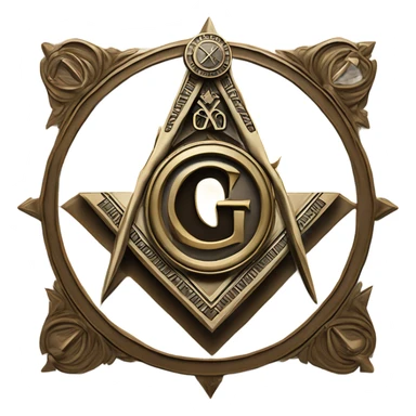 Freemasons symbol sticker