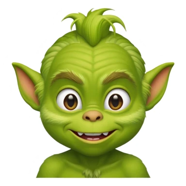 Baby Grinch sticker