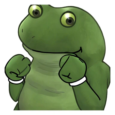 boxing gloves sticker