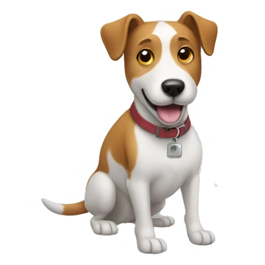 dog swiping credit card sticker