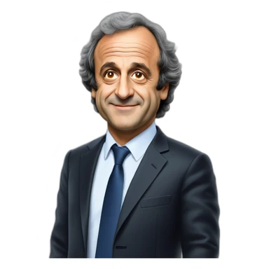 michel platini sticker