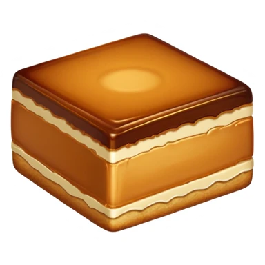 caramel slice sticker
