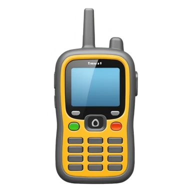 gray walkie talkie sticker