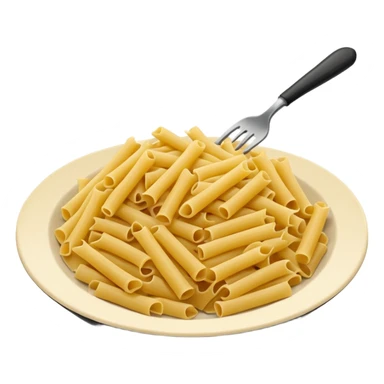 black color pasta sticker