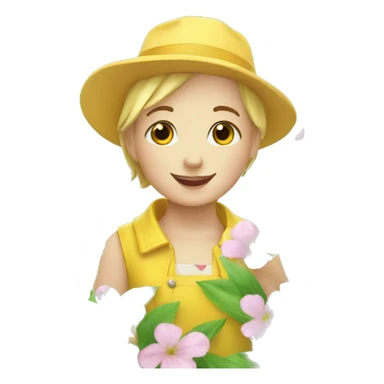 Bienvenue le printemps  sticker