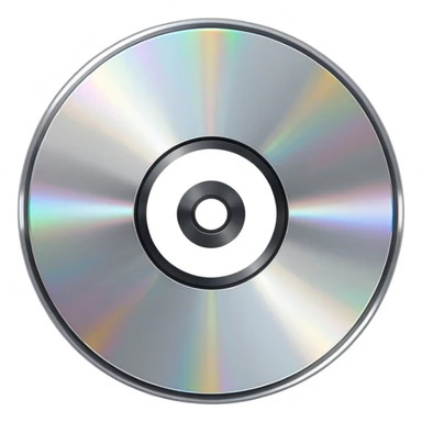 CD disk sticker