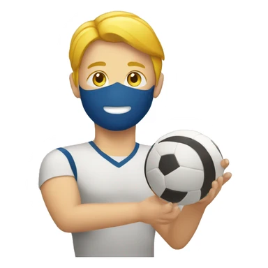 A person playing volleyball  sticker