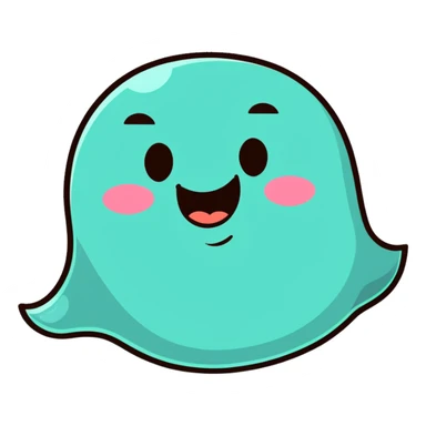 cartoon face laughing with tears of joy sticker