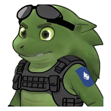 Sonic the hedgehog swat sticker