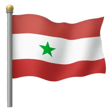 New Syrian flag  sticker