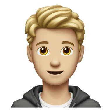 teen "white boy" sharp features "dark hair" sticker