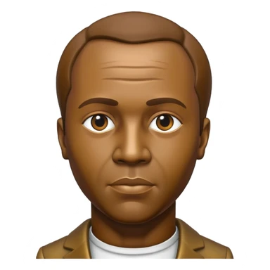 Bronze statue of Frantz Fanon sticker