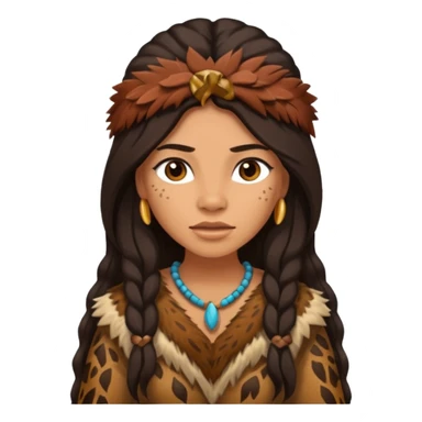 stone age woman sticker