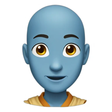 Adult Aang avatar sticker