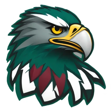 Eagles logo sticker