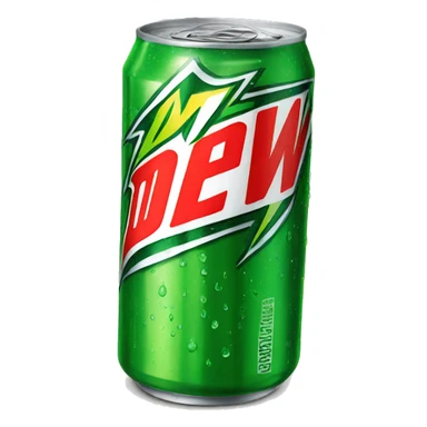Mountain Dew Can sticker