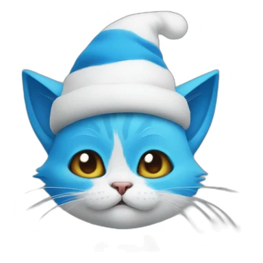 Smurfcat meme sticker
