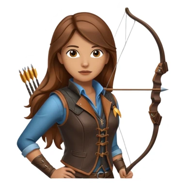 archer woman sticker