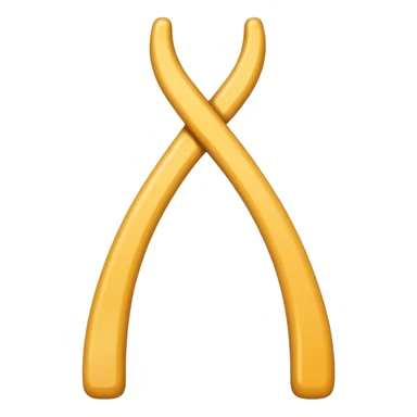 a wishbone sticker