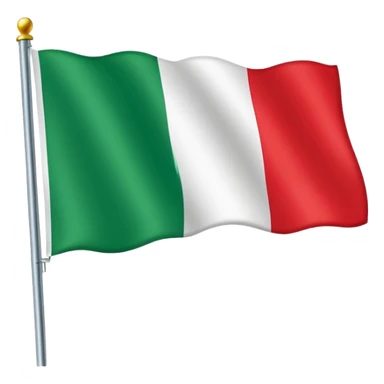 Italy flag sticker