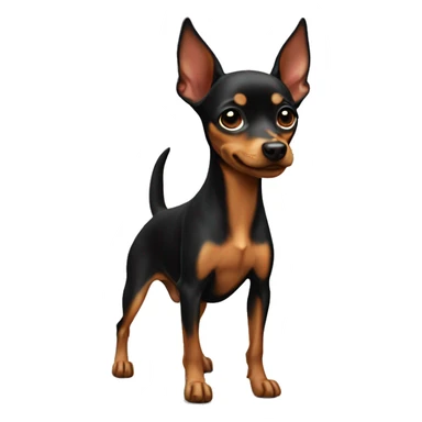 miniature pinscher sticker