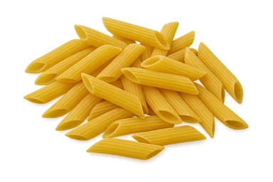 pacco di pasta (penne rigate) realistico, 4k sticker