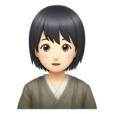 Hoshino Ai from oshi no ko sticker