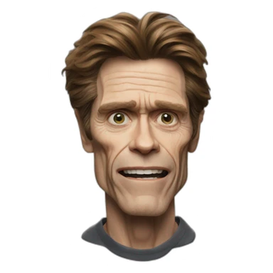 Willem Dafoe emoji sticker