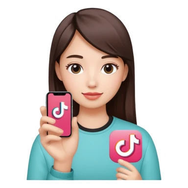 Verificación  de tiktok sticker