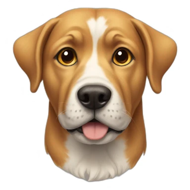 Dog with six feet sticker