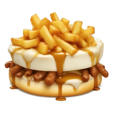 Poutine mange du rit sticker
