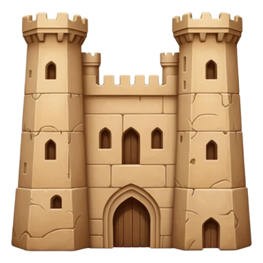 Design me an emoji that looks like Erbil Castle sticker