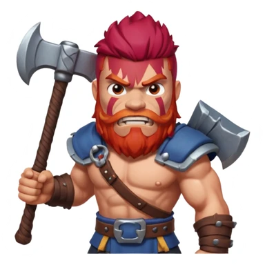 Berserker clash royal sticker