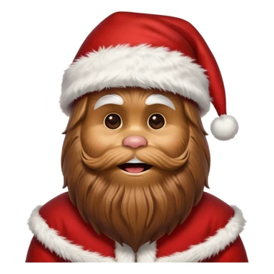 chewbacca santa star wars sticker