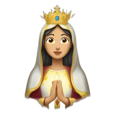 Virgen inmaculada Concepción de María  sticker