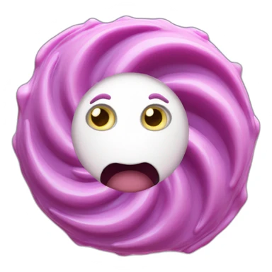 GLOOP swirl LIKE PORTAL sticker