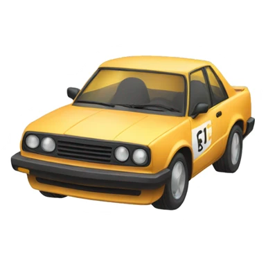 Cat drive drift car sticker