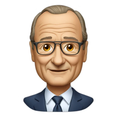 Jacques chirac sticker