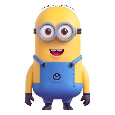 Minion Kevin character sticker